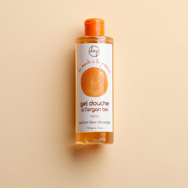 Gel douche à l’Argan BIO parfum Fleur d'Oranger - 250 ml