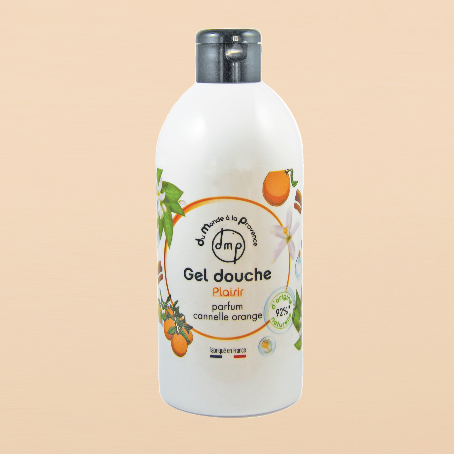 Gel douche parfum Cannelle Orange 500ml Du Monde à la Provence