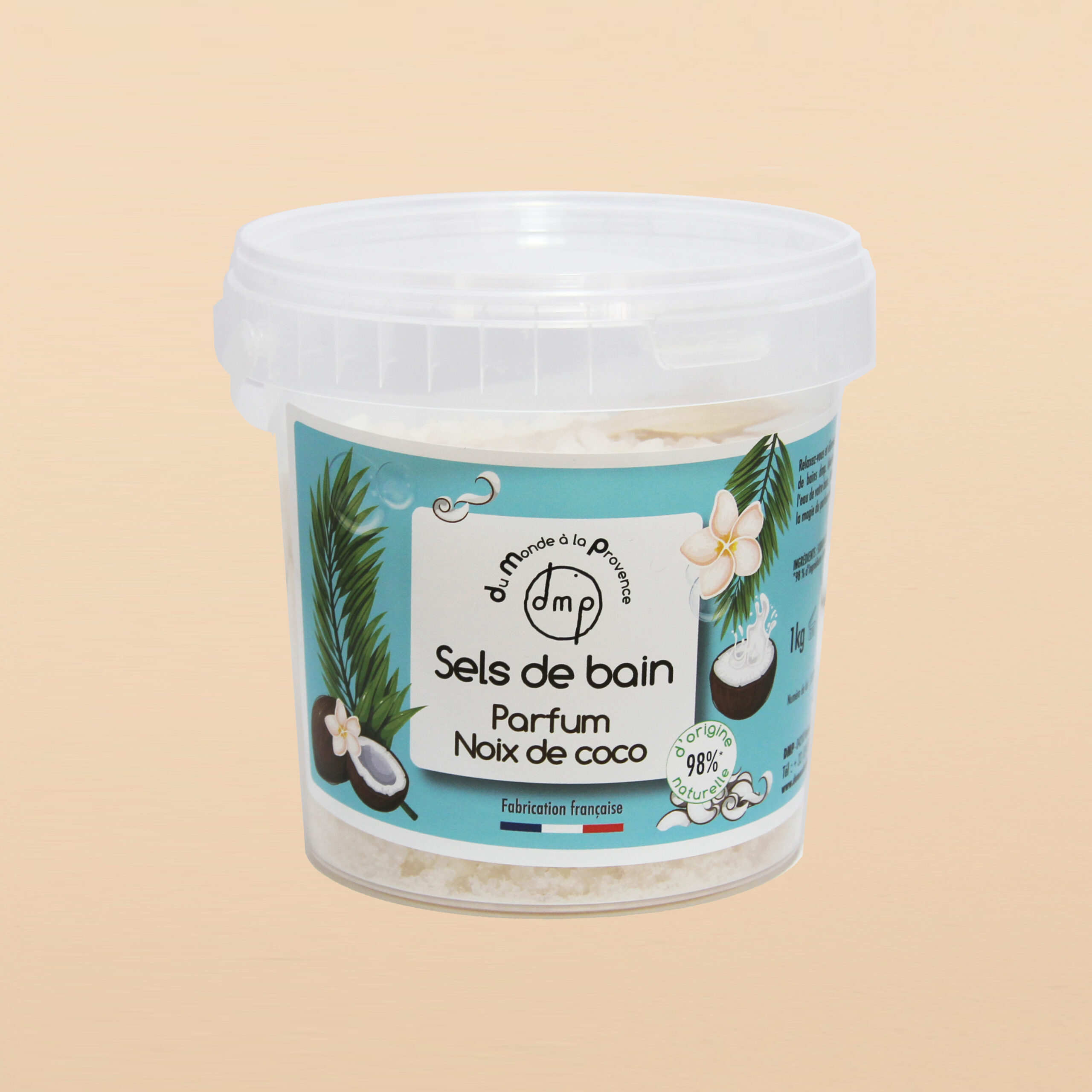 Bioéthanol Parfumé Noix De Coco GiDeli 5 Litres - Pour Cheminée Intérieur/extérieur, Sans Fumée, à Base De Plantes