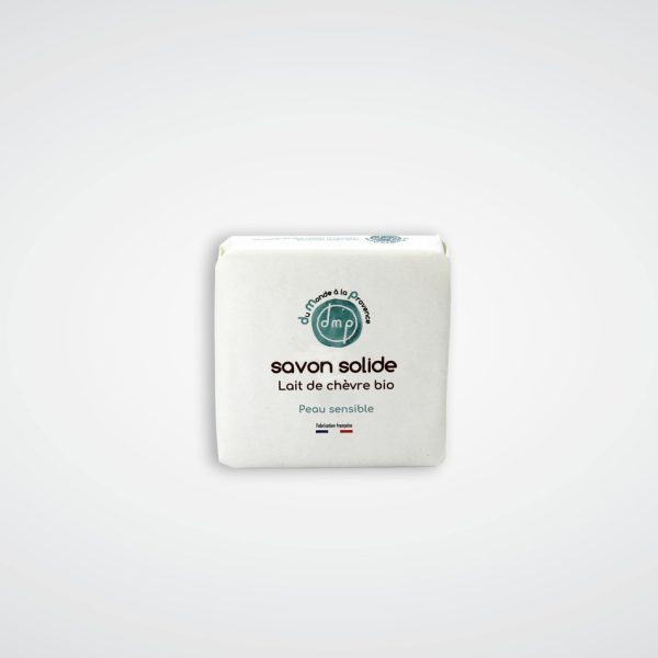 Savon solide mains au Lait de Chèvre BIO - 80g