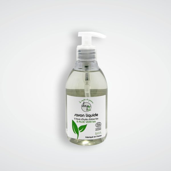 Savon liquide mains à l'huile d'olive BIO et Aloé Vera BIO - 300ml