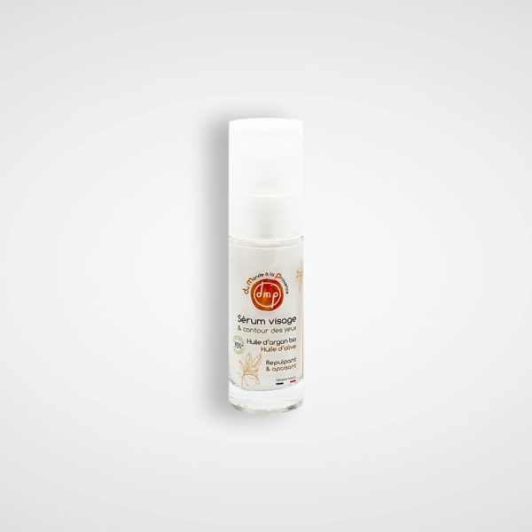 Sérum visage et contour des yeux à l’Argan BIO parfum Fleur d'Oranger - 30 ml