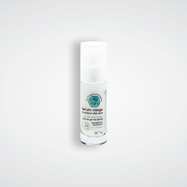 Sérum visage et contour des yeux au Lait de Chèvre BIO - 30ml