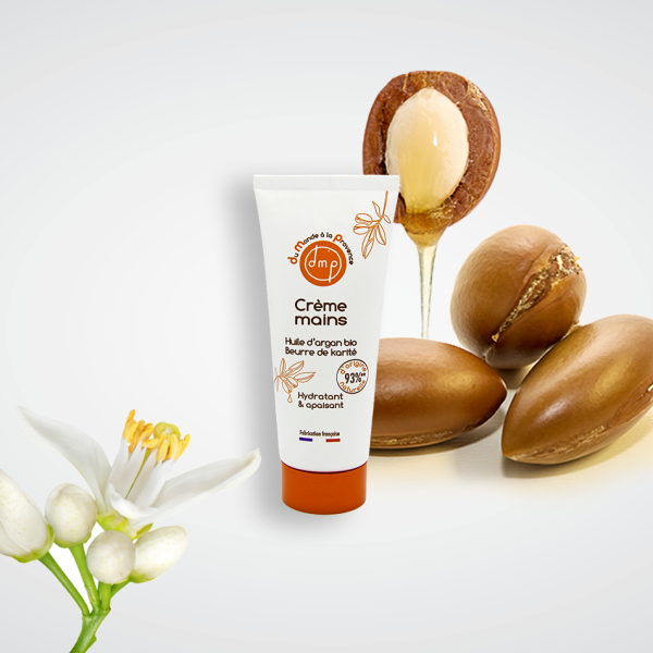 Crème mains à l’argan BIO parfum Fleur d'Oranger - 75ml – Image 2