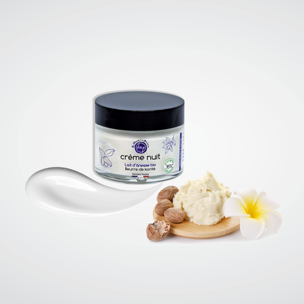 Crème Nuit Visage au Lait d’Ânesse BIO et Karité - 40 ml – Image 2