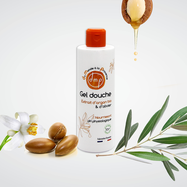 Gel douche à l’Argan BIO parfum Fleur d'Oranger - 250 ml – Image 2