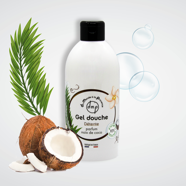 Gel douche parfum Noix de Coco - 500ml – Image 2