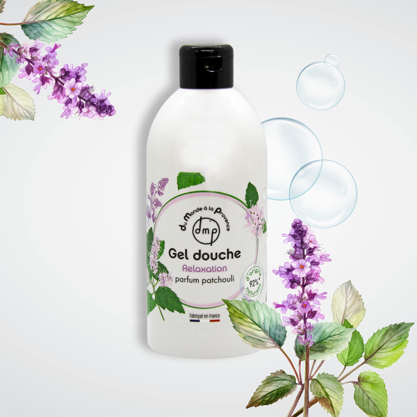 Gel douche parfum Patchouli - 500ml – Image 2