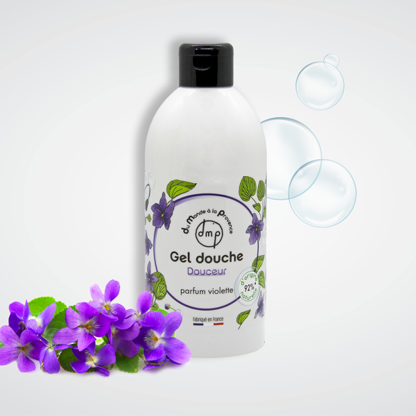 Gel douche parfum Violette - 500ml – Image 2