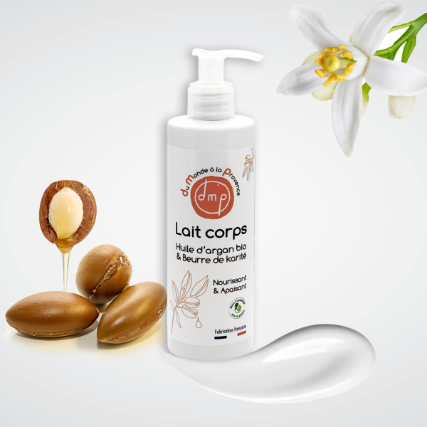 Lait corps à l’Argan BIO parfum Fleur d'Oranger - 250 ml – Image 2