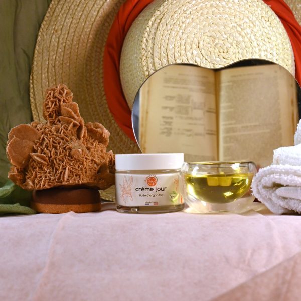 Crème Jour Visage à l’Argan BIO parfum Fleur d'Oranger - 40 ml – Image 3