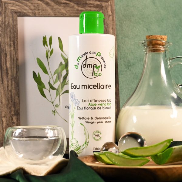 Eau micellaire au Lait d'Ânesse BIO et Aloé Vera BIO - 250 ml – Image 3