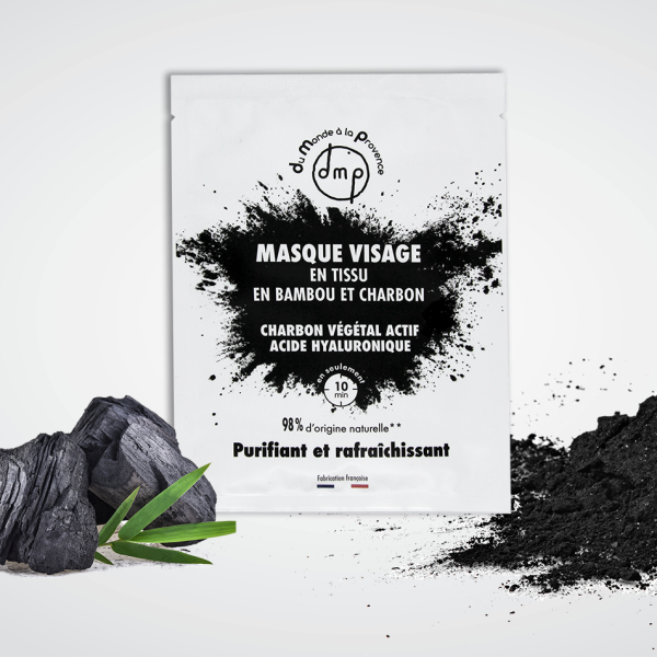 Masque Visage au Charbon Actif - 20ml – Image 2