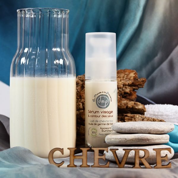 Sérum visage et contour des yeux au Lait de Chèvre BIO - 30ml – Image 3