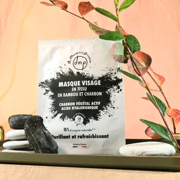 Masque Visage au Charbon Actif - 20ml – Image 3