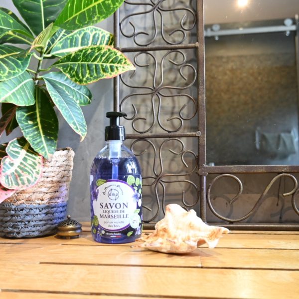 Savon de Marseille liquide parfum Violette des bois - 500ml – Image 3