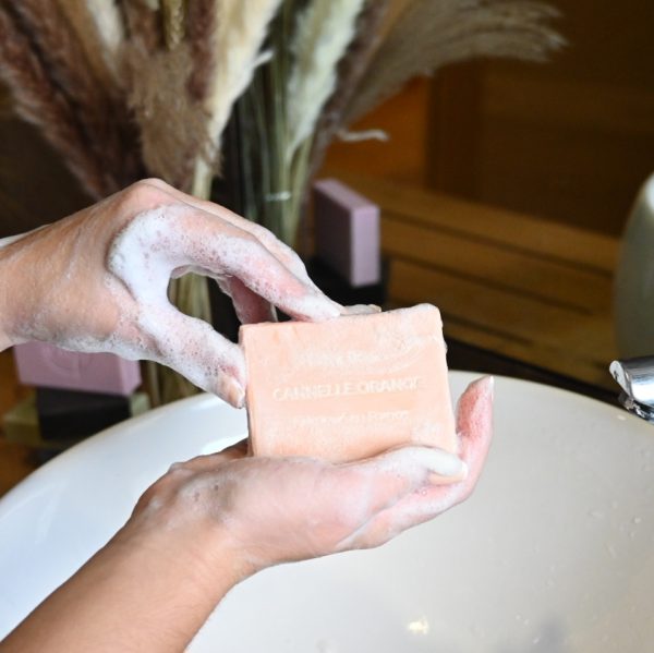 Savon de Provence solide parfum Cannelle Orange - 100g – Image 2