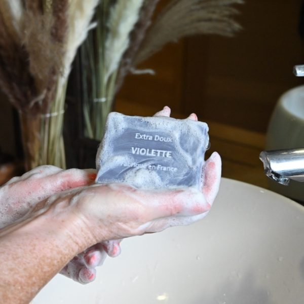 Savon de Provence solide parfum Violette - 100g – Image 2