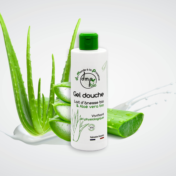 Gel douche au Lait d'Ânesse BIO et Aloé Vera BIO - 250ml – Image 2