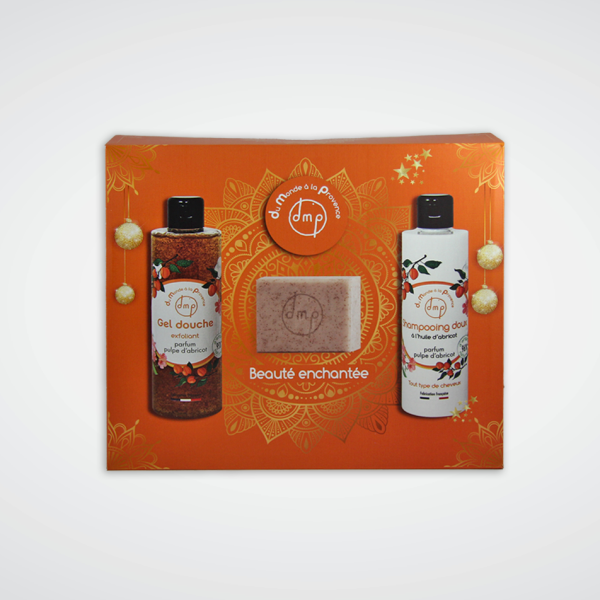 Du Monde à la Provence - Coffret Beauté enchantée Abricot 01