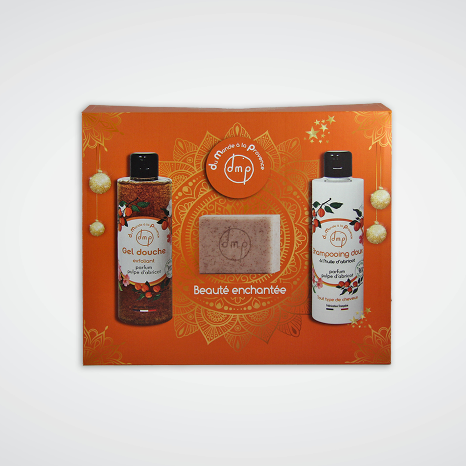 Du Monde à la Provence - Coffret Beauté enchantée Abricot 01
