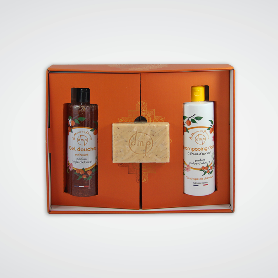 Du Monde à la Provence - Coffret Beauté enchantée Abricot 02