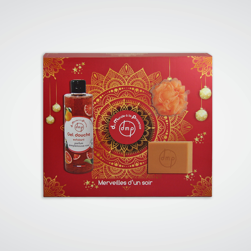 Du Monde à la Provence - Coffret Merveilles d’un soir Pamplemousse 01