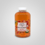 Flacon de bain moussant parfum Pamplemousse dmp Du Monde à la Provence, formule 95 % d'origine naturelle, fabrication française.