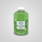 Flacon de bain moussant parfum Verveine dmp Du Monde à la Provence, formule 95 % d'origine naturelle, fabrication française.