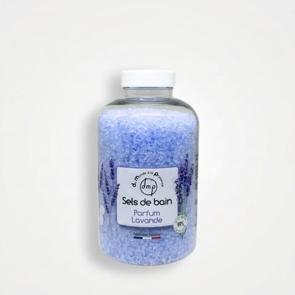 Du Monde à la Provence - Pot de sels de bain parfum Lavande